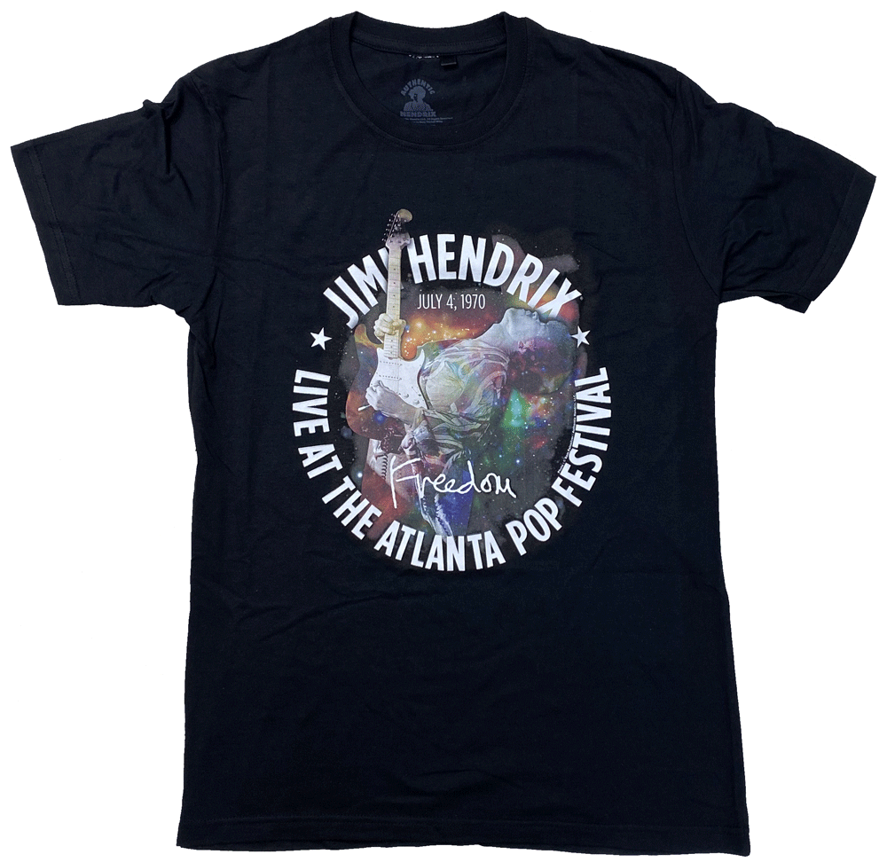 JIMI HENDRIX・ジミヘンドリックス・ATLANTA POP FESTIVAL 1970・Tシャツ・ロックTシャツ
