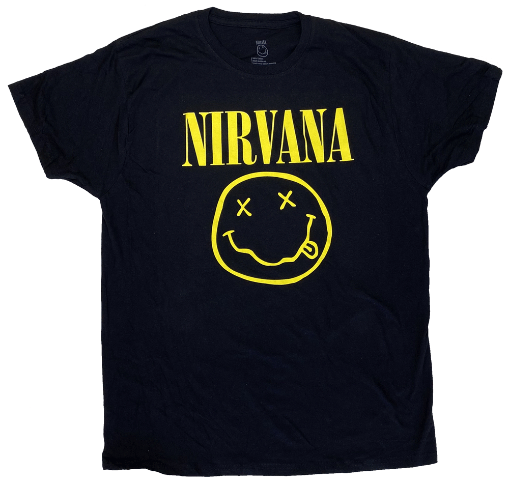˥ʡNIRVANASMILEY ONE SIDEU.S.A.ǡTġåT[XL]