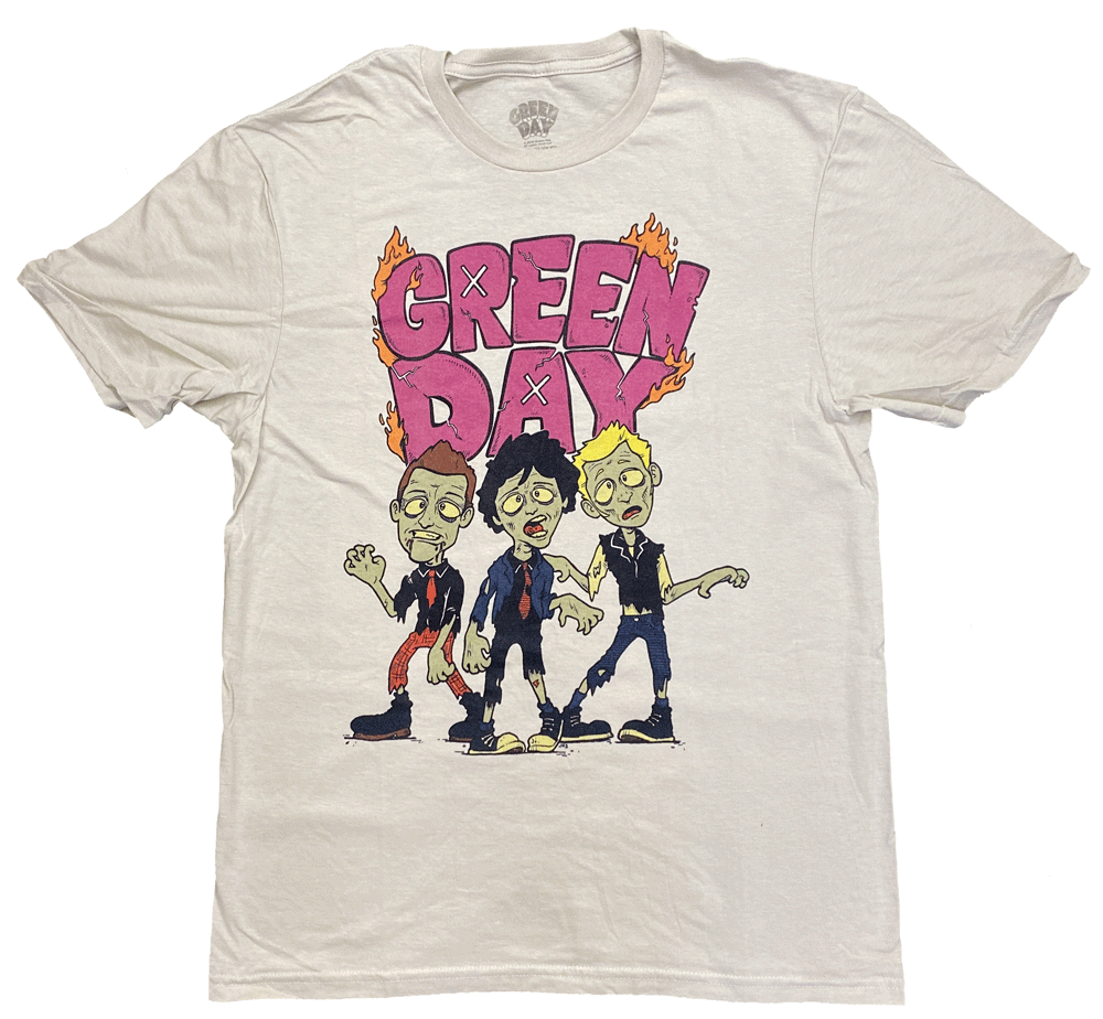 ���꡼�� �ǥ���GREEN DAY��WALKING ZOMBIES��T����ġ����å�T����ġ����ե�����뾦��