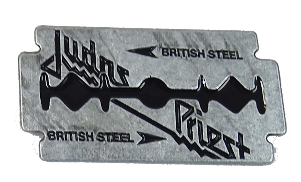 ジュダスプリースト・JUDAS PRIEST・BRITISH STEEL・ピンズ・ ピンバッジ