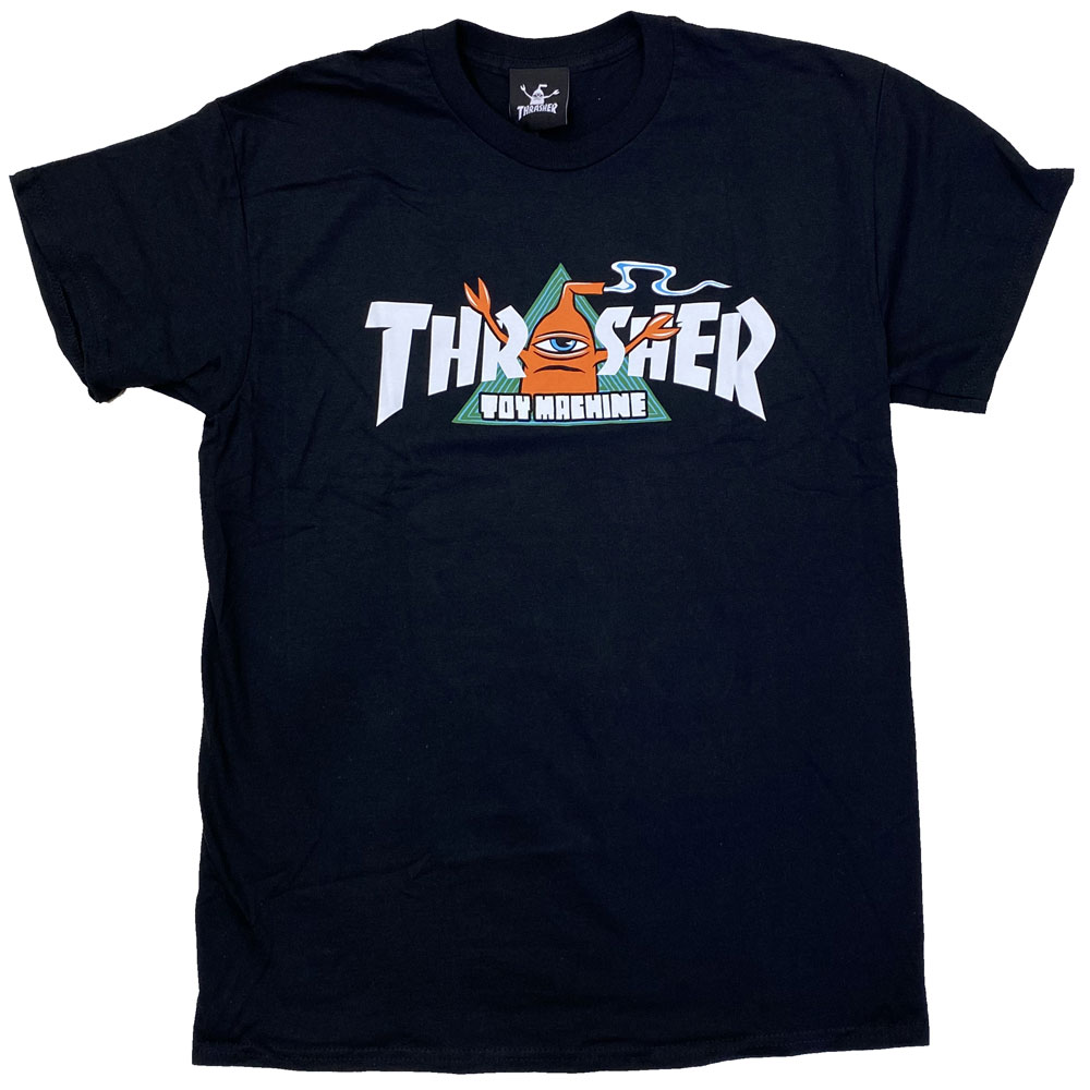 THRASHER MAGAZINE x TOY MACHINEå㡼ȥޥ󡦥ܡVORTEXTġ