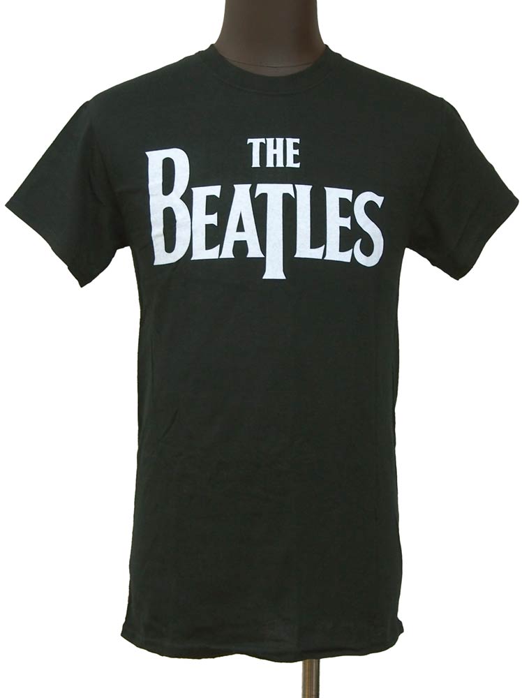 THE BEATLES / DROP LOGO Tシャツ ビートルズ アビーロード オフィシャル バンドTシャツ ロックTシャツ