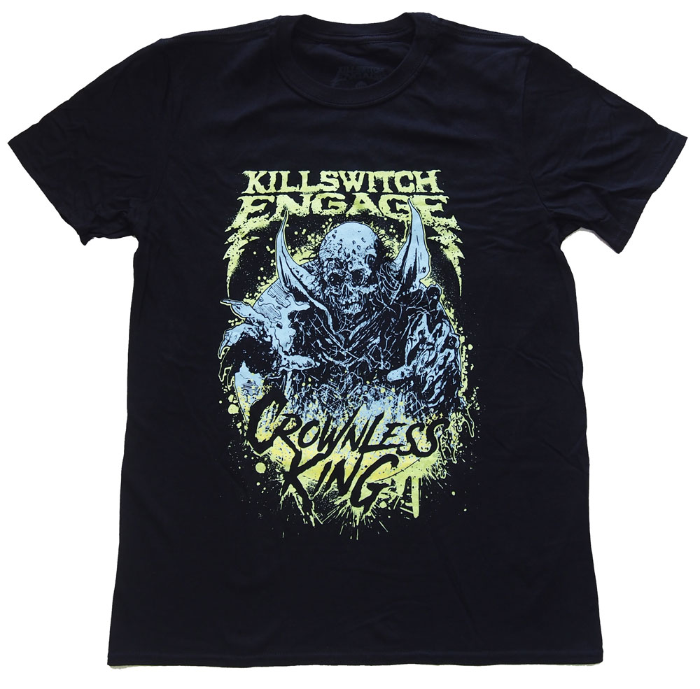 キルスウィッチ エンゲイジ・KILLSWITCH ENGAGE・CROWNLESS KING・Tシャツ・バンドTシャツ