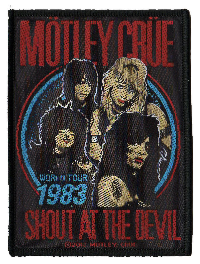 MOTLEY CRUEȥ꡼롼SHOUT AT THE DEVIL PATCH ̵ ɽåڥ ե ѥå