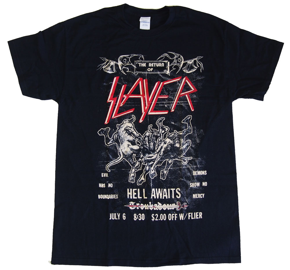 SLAYER・スレイヤー・VINTAGE FLYER・Tシャツ・メタルTシャツ