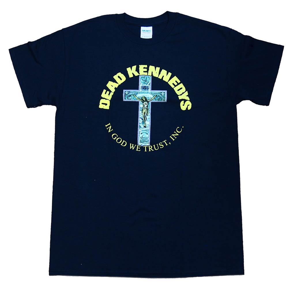 【DEAD KENNEDYS】IN GOD WE TRUST EU版　B/Pあり バンドTシャツ