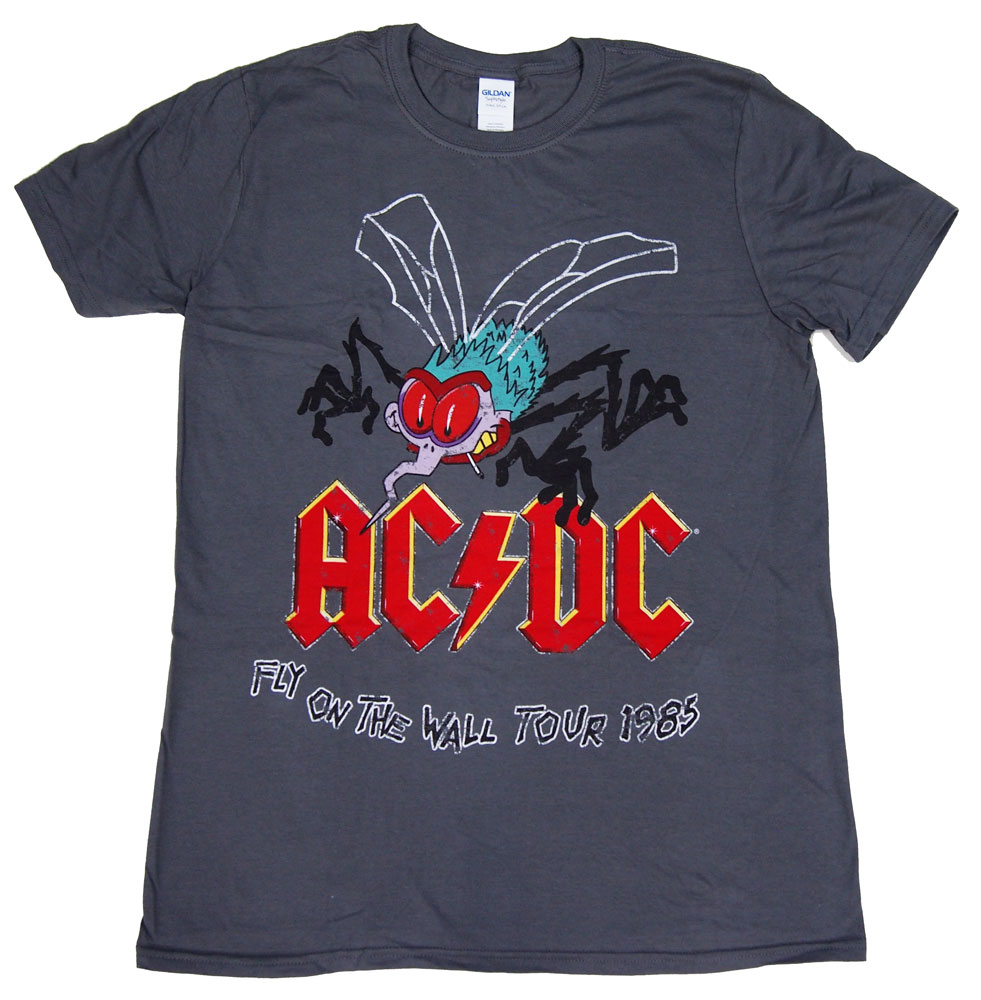 AC/DC エーシーディーシー FLY ON THE WALL TOUR Tシャツ オフィシャル バンドTシャツ ロックTシャツ