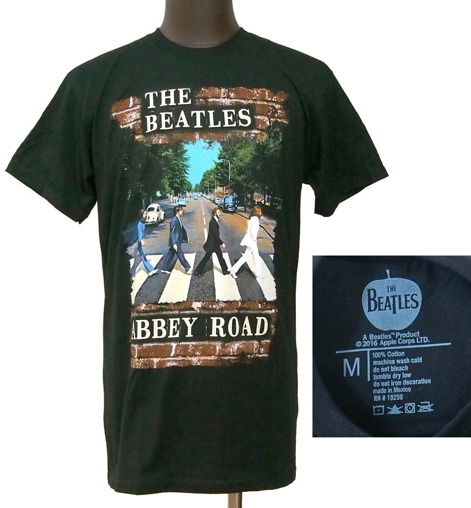 THE BEATLES / ABBEY BLICK PHOTO Tシャツ ビートルズ アビーロード オフィシャル バンドTシャツ ロックTシャツ