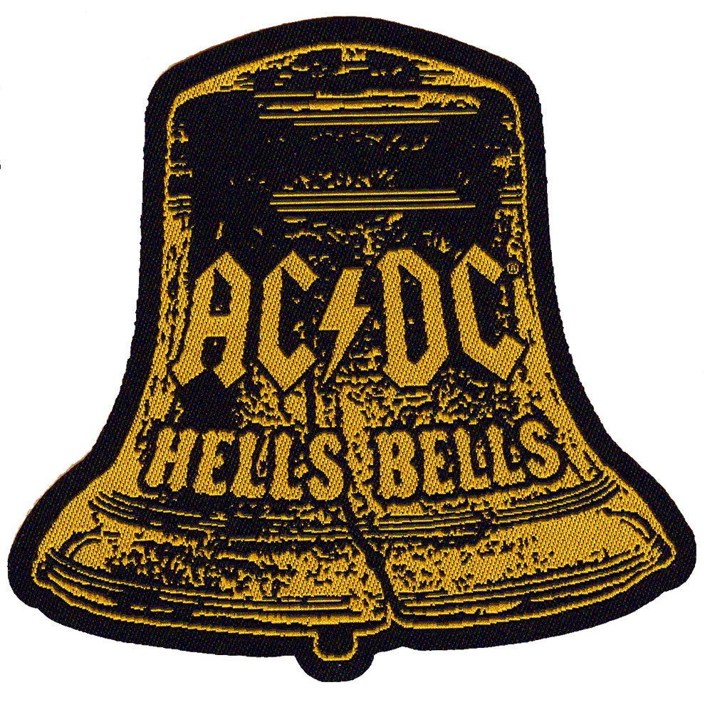 AC DC・HELLS BELLS・PATCH ・刺繍パッチ・ワッペン