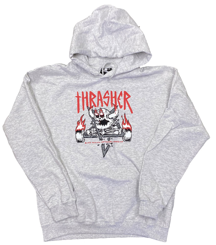 THRASHER MAGAZINE x TOY MACHINEå㡼ȥޥ󡦥ܡMONSTER-GRAMѡץ륪С