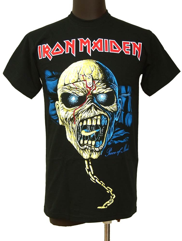 アイアンメイデン Tシャツ / IRON MAIDEN / PIECE OF MIND SKULL T ...