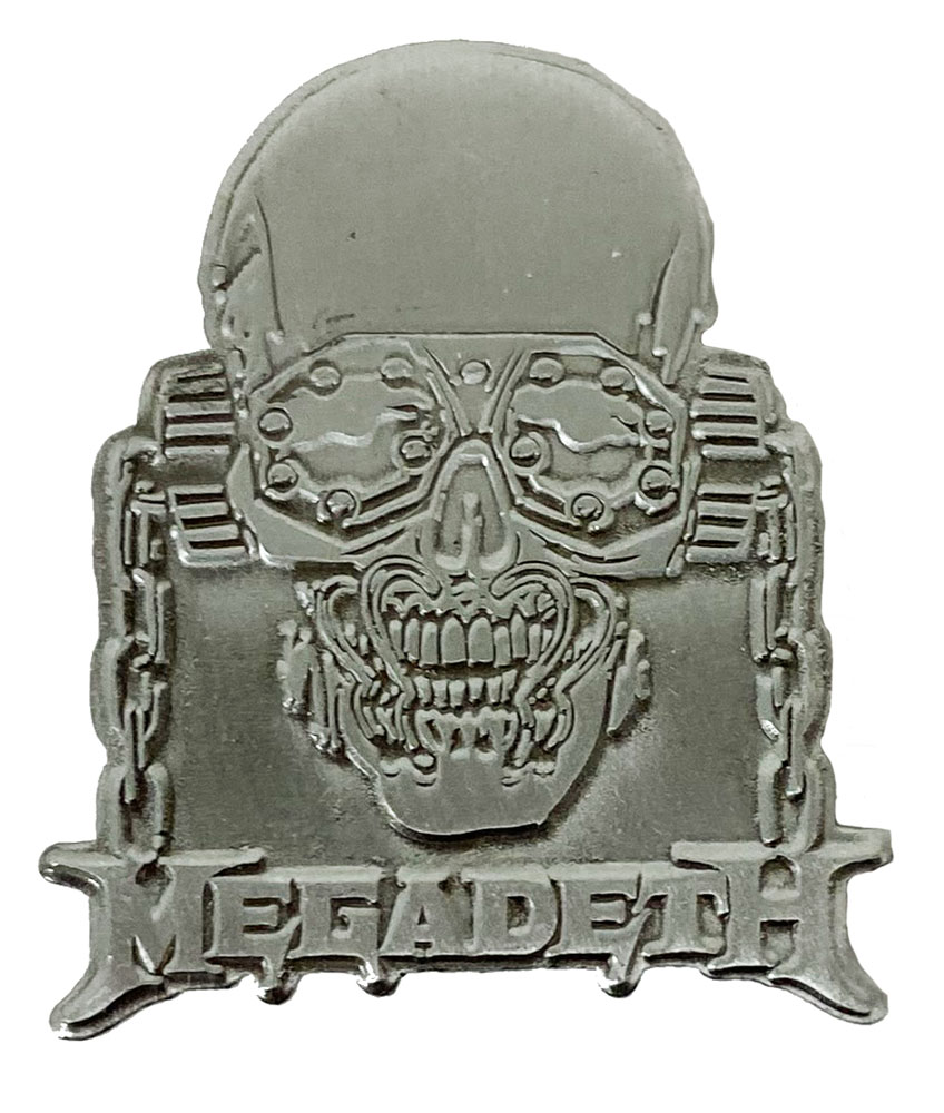 メガデス・MEGADETH・VIC RATTLEHEAD・ピンズ・ ピンバッジ
