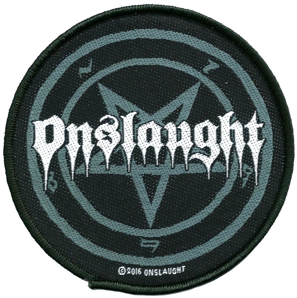 ONSLAUGHT 󥹥 PENTAGRAM PATCH Ҥʤɽåڥ ե ѥå