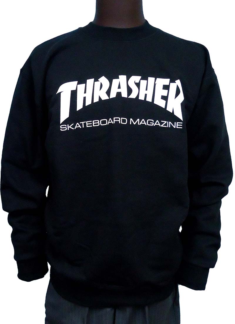 THRASHERMAGAZINE LOGO CREWNECK 2COLORS ƥåץ쥼ȡ