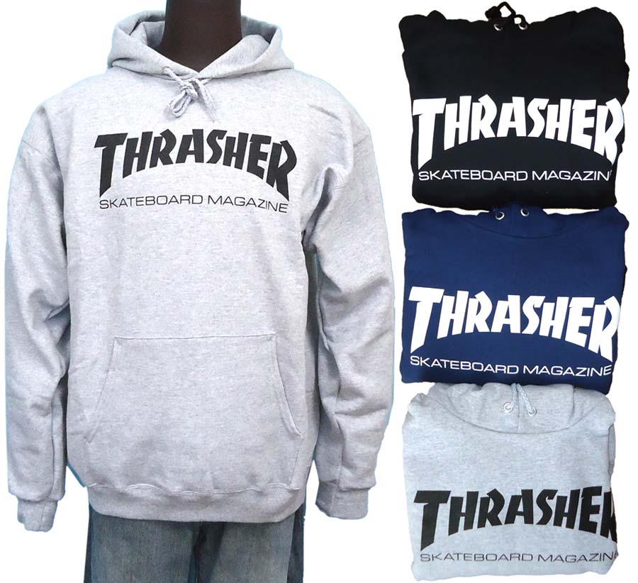 THRASHERMAGAZINE LOGO ѡ ƥåץ쥼